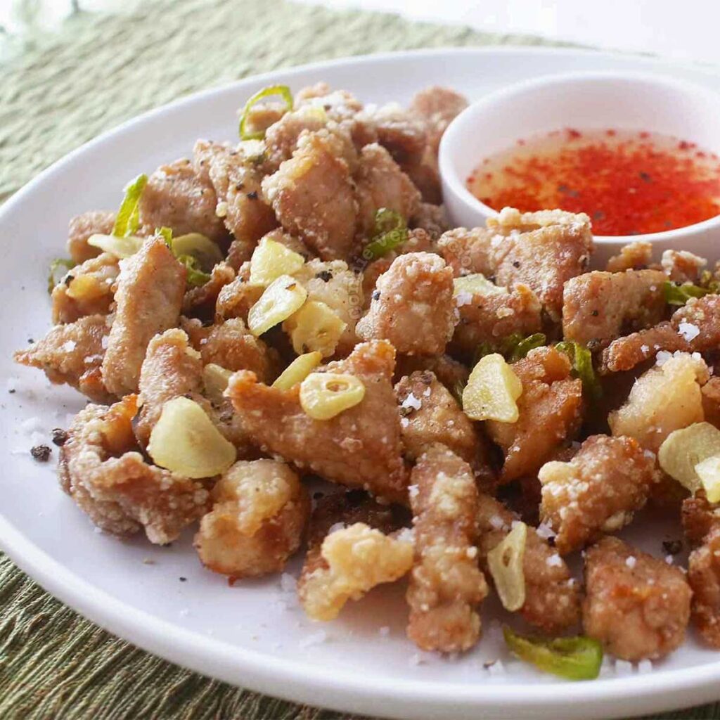 Salt and pepper pork