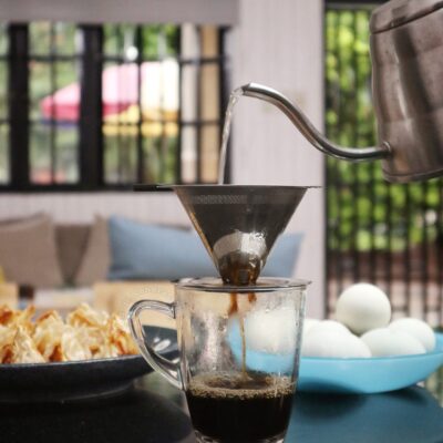 Pourover coffee