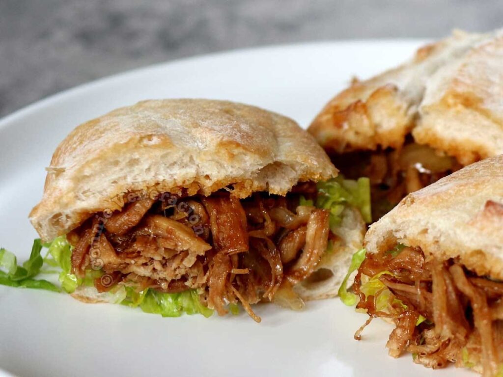 Chicken BBQ sandwiches