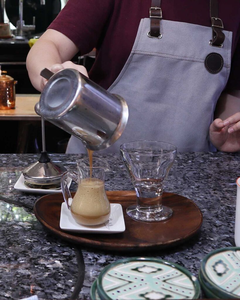 Coffee class at The Yellow Chair in Ho Chi Minh City