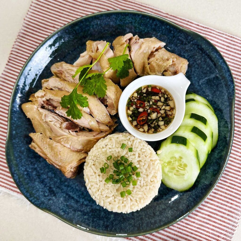 Lemongrass pandan chicken and rice