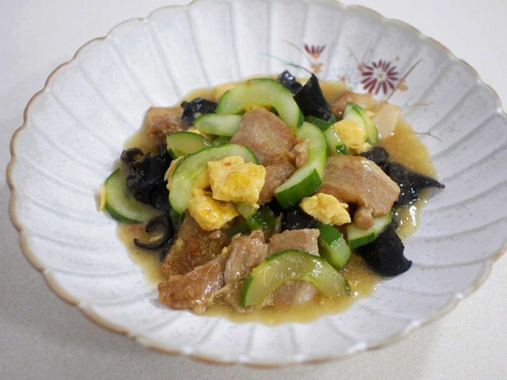 Moo shu pork