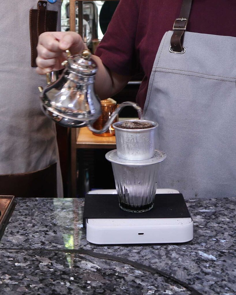 Coffee class at The Yellow Chair in Ho Chi Minh City