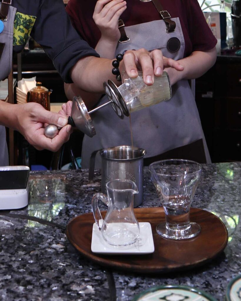 Coffee class at The Yellow Chair in Ho Chi Minh City