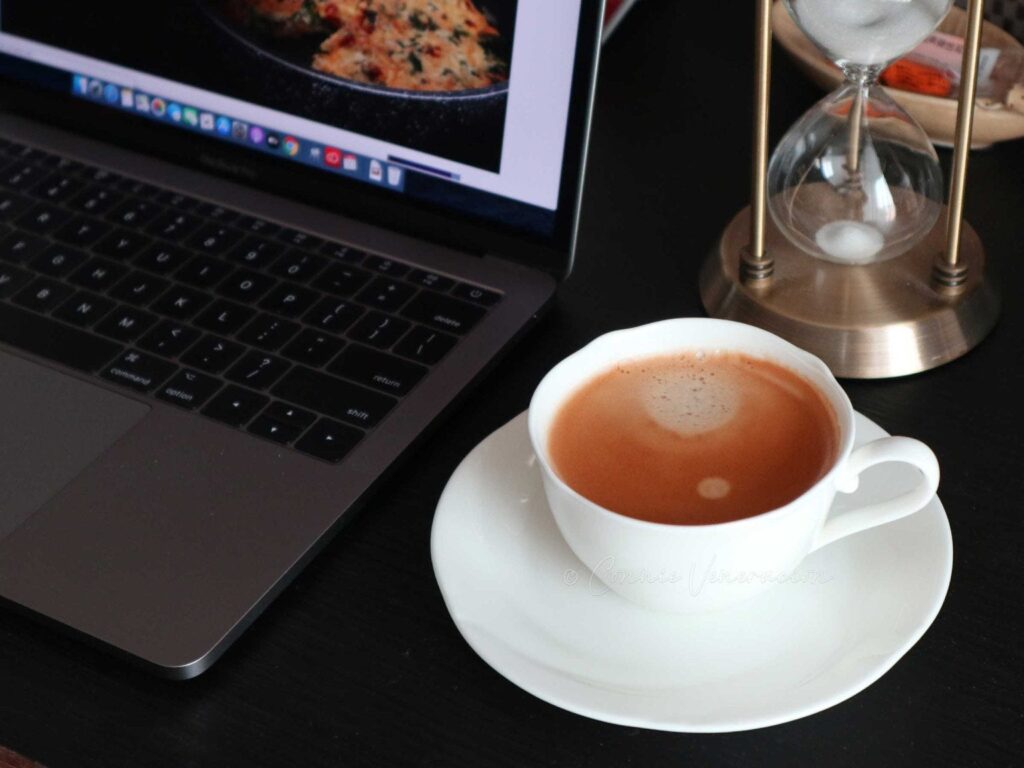 Coffee and MacBook pro